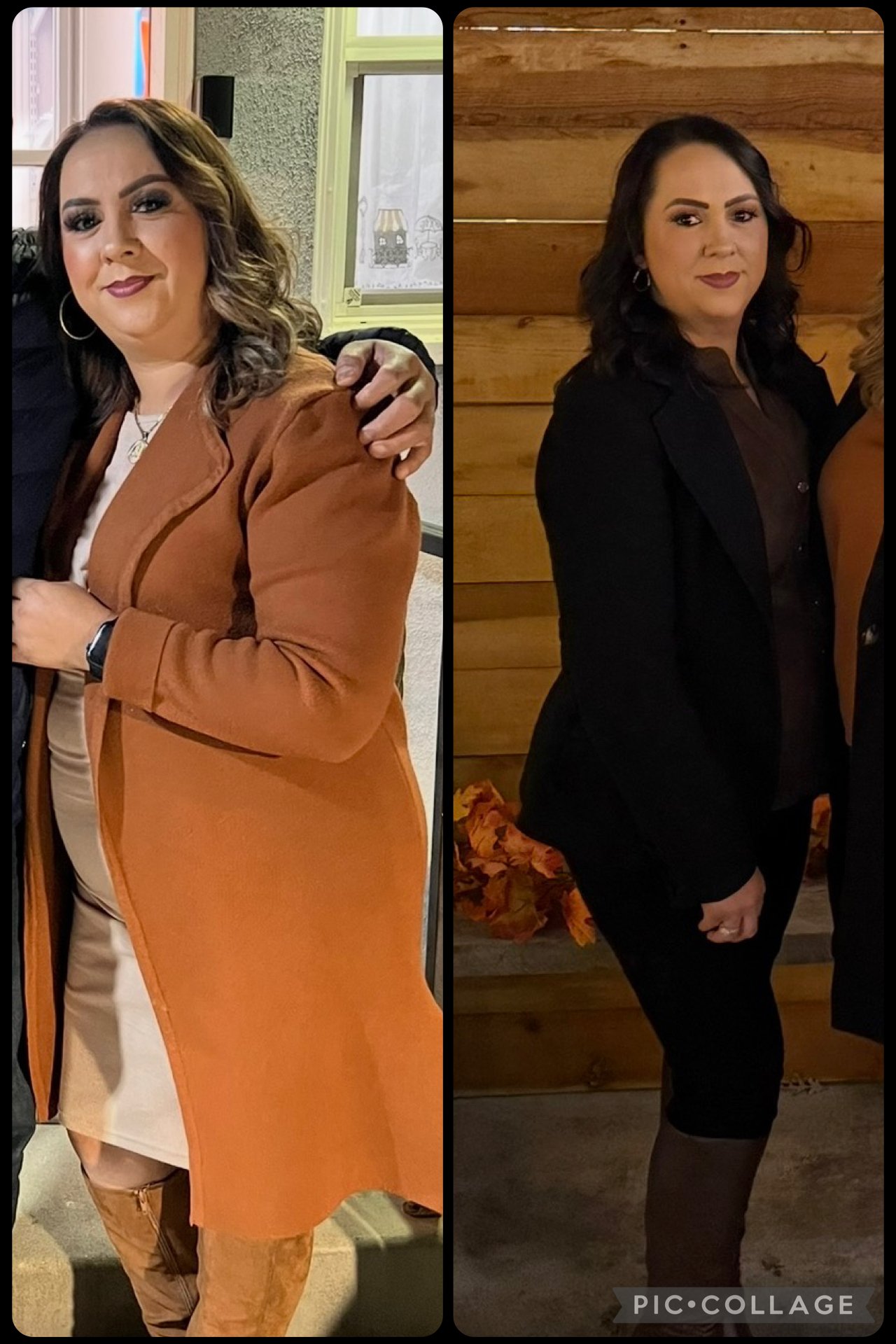 Before and after transformation