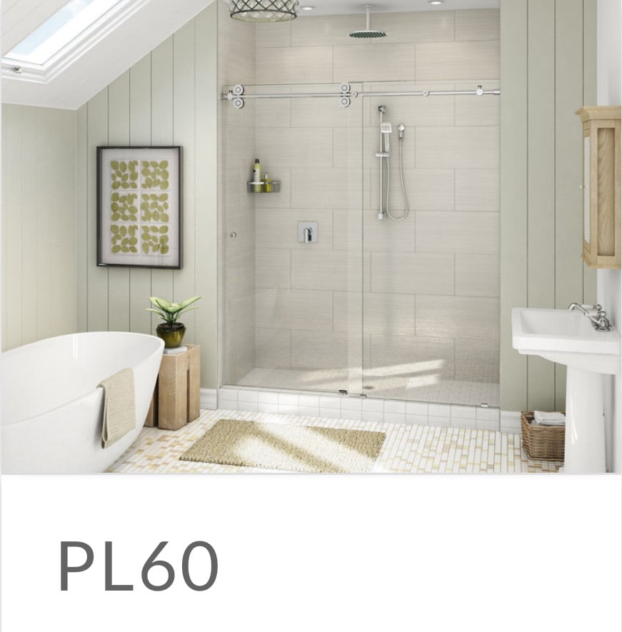Elegant Sliding Shower Door PL60