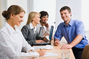 Leadership cohort learning session