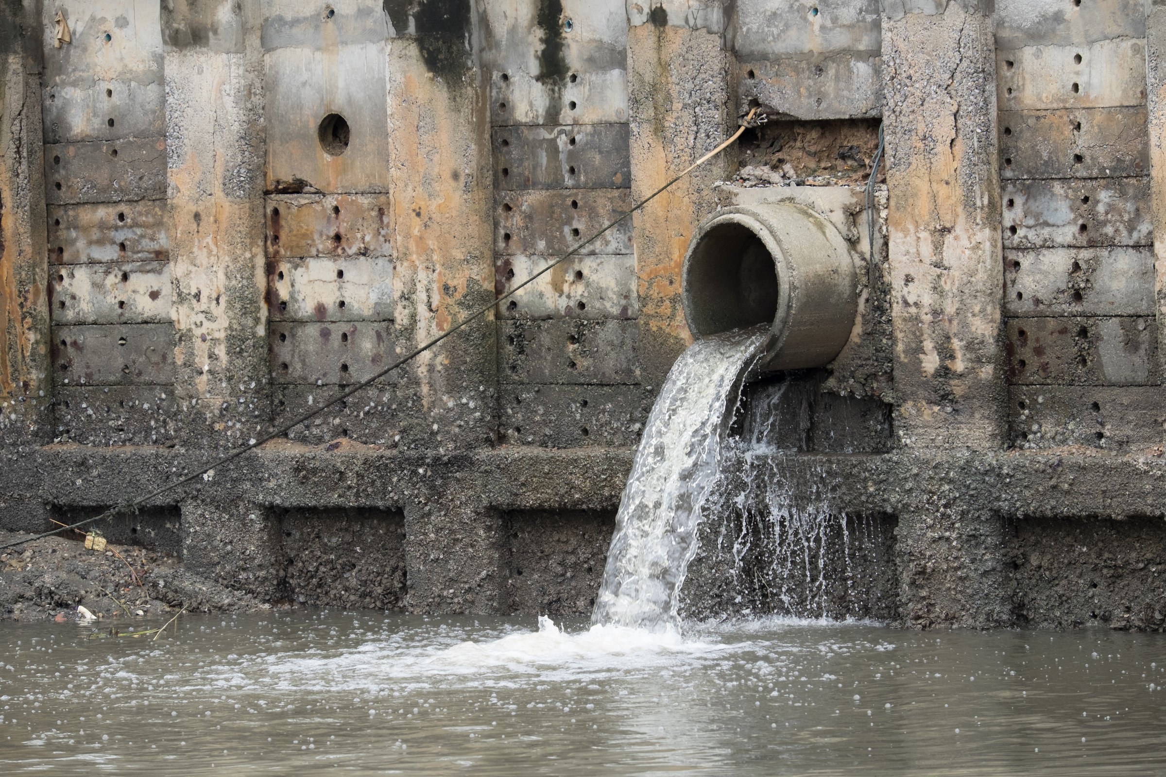 Storm Drain Outflow (stormwater, water, drainage)