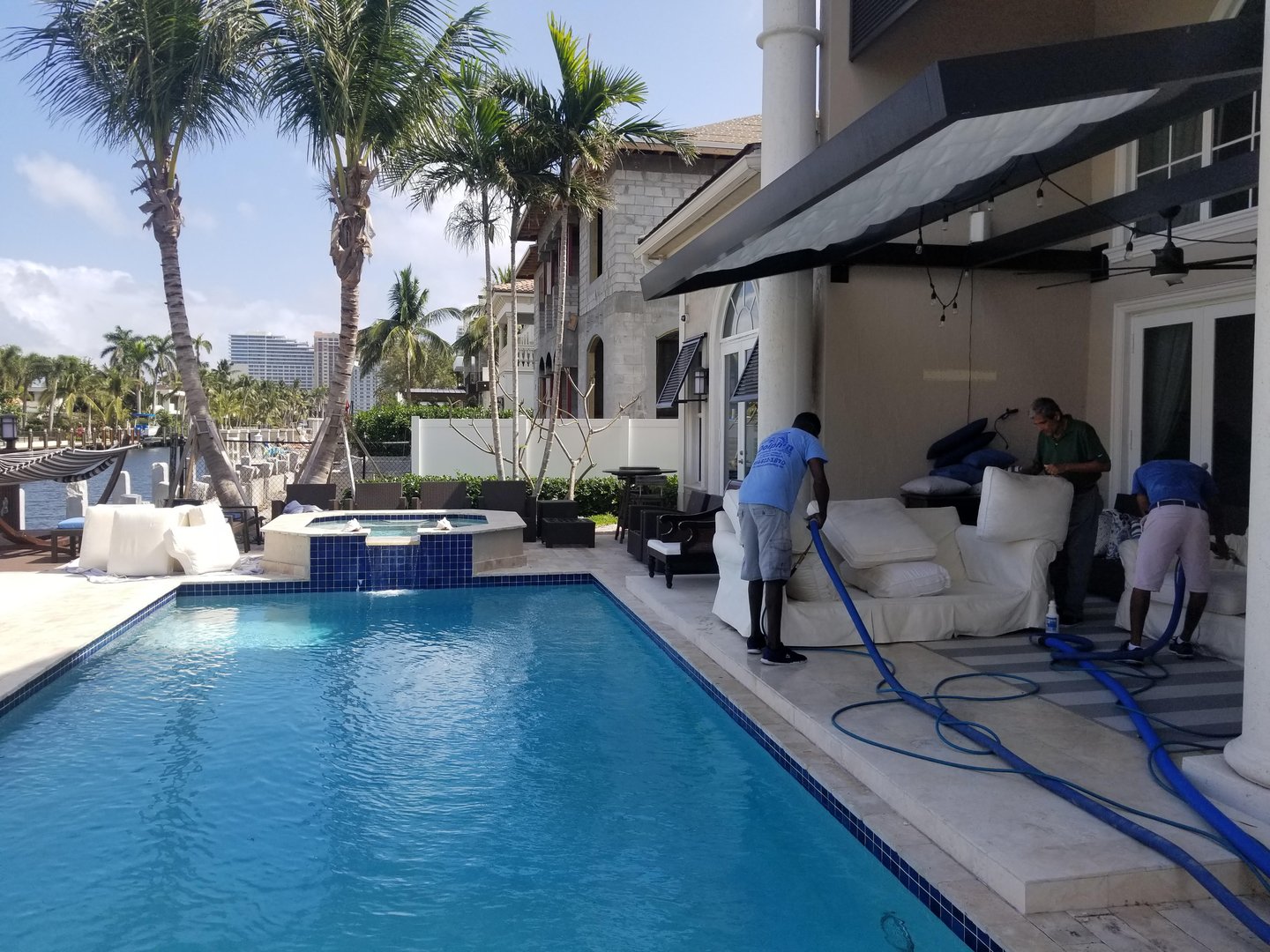 Professional cleaning work showcase