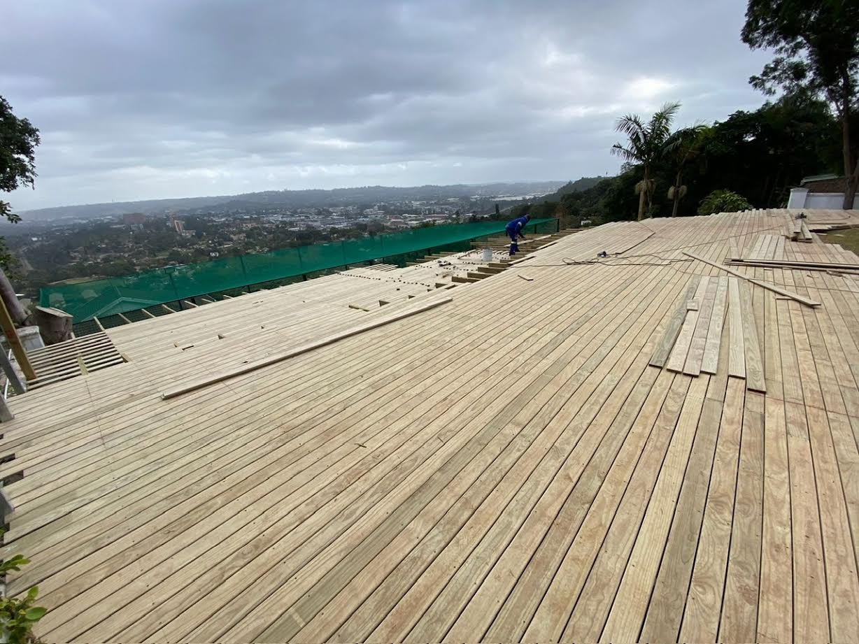 Vimar Timbers decking installation project