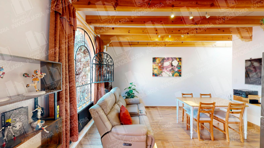 Terraza con vistas al jardín