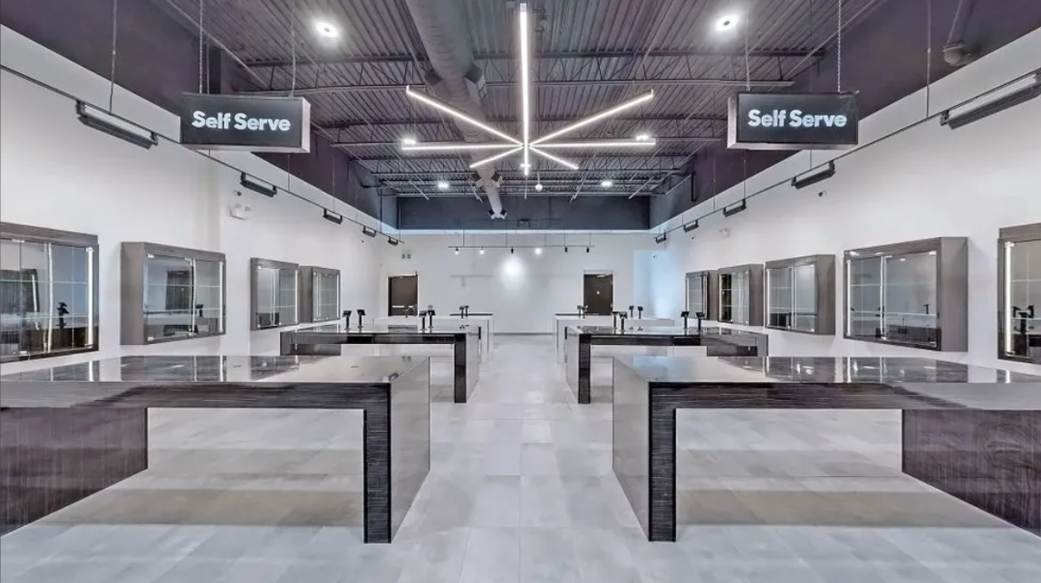 One Plant Cannabis dispensary construction progress