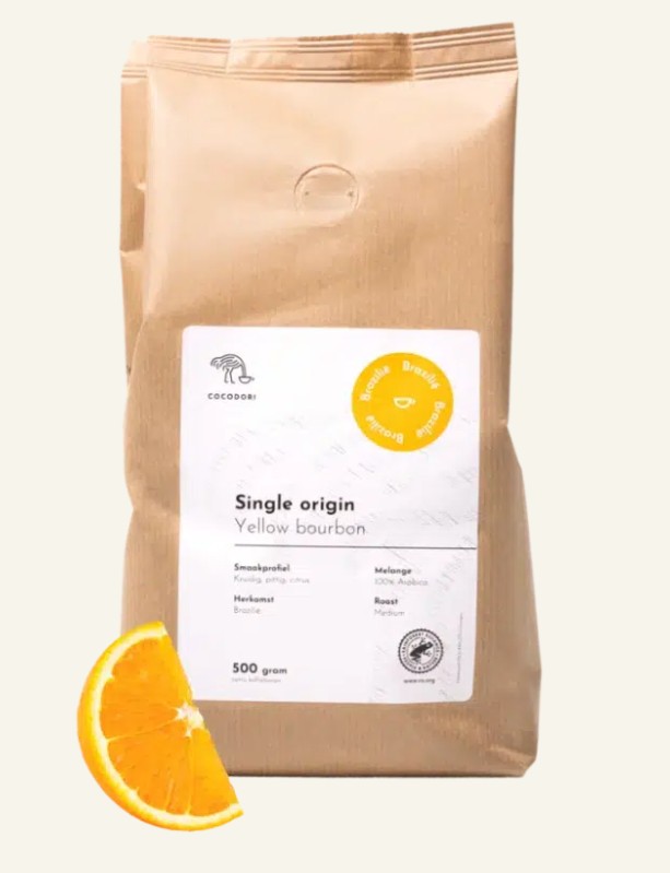 Guatemala Highland Harmony koffie met blauwe sticker