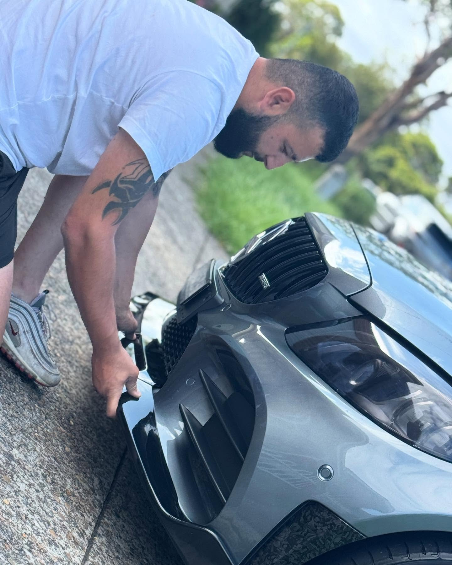 Professional car wrapping installation by Ahmad