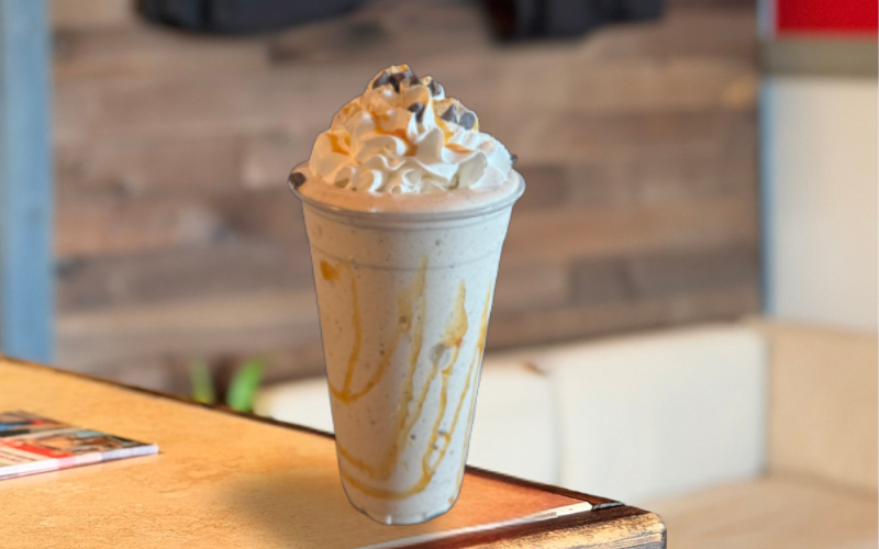 Banana nut bread protein shake