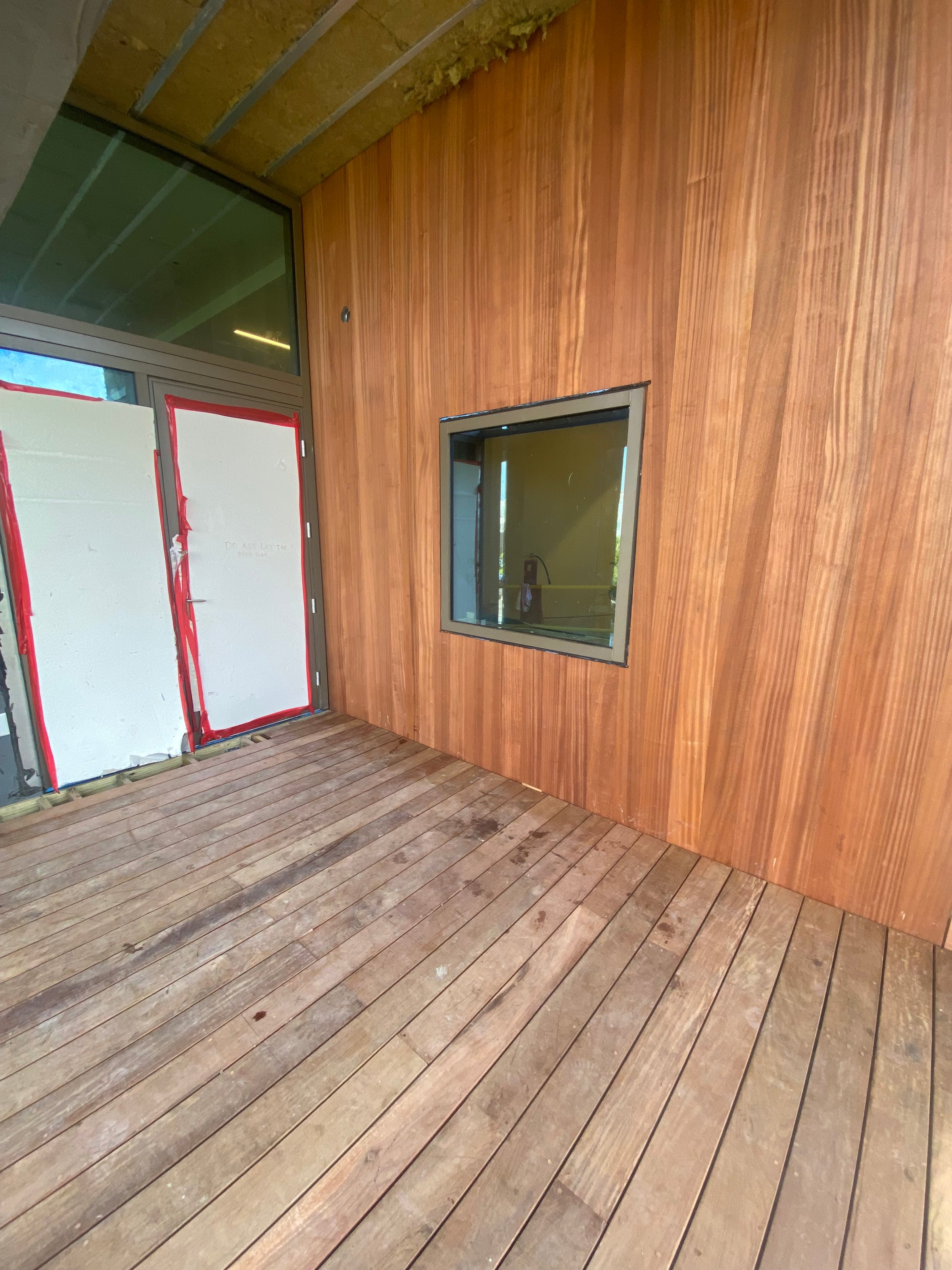 Commercial carpentry project