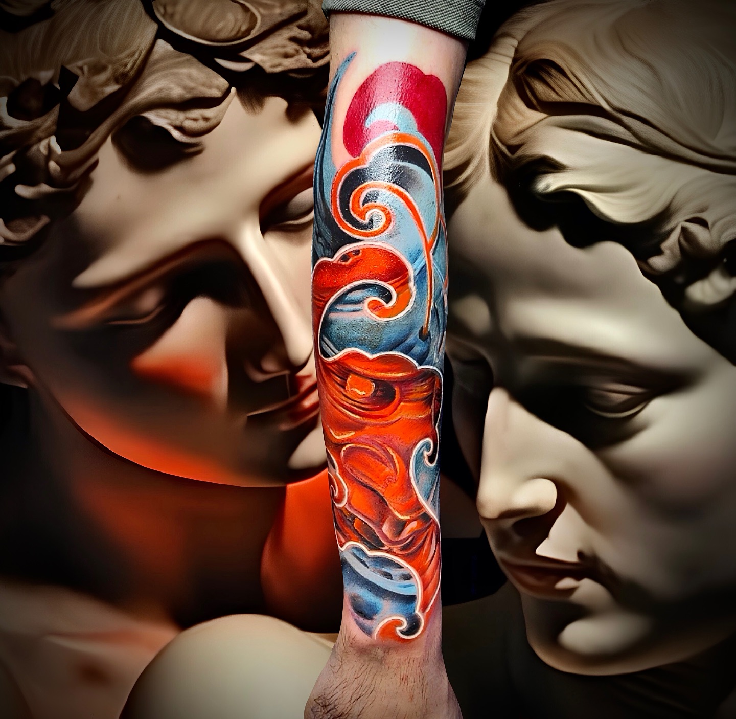 Professional tattoo artwork