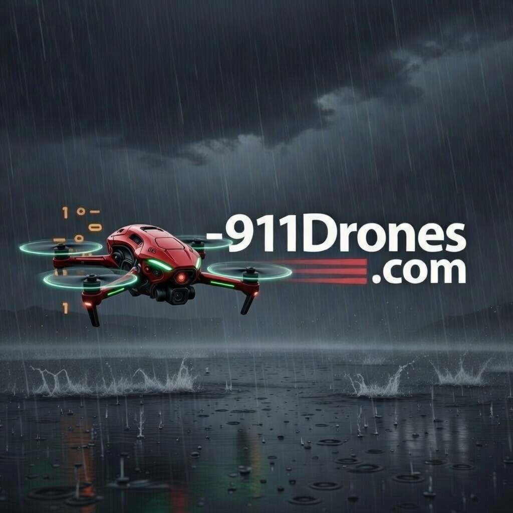 911Drones.com logo
