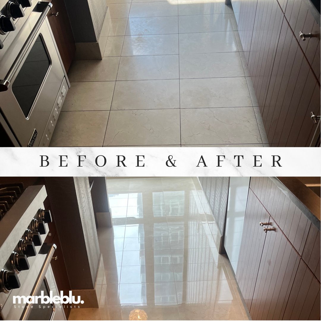 Marble floor polishing and etch mark repair Nassau County - professional stone restoration Great Neck NY