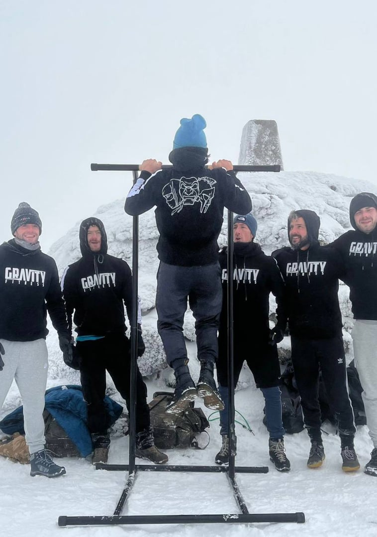 Ben Nevis charity challenge with Scottish Cali Squad