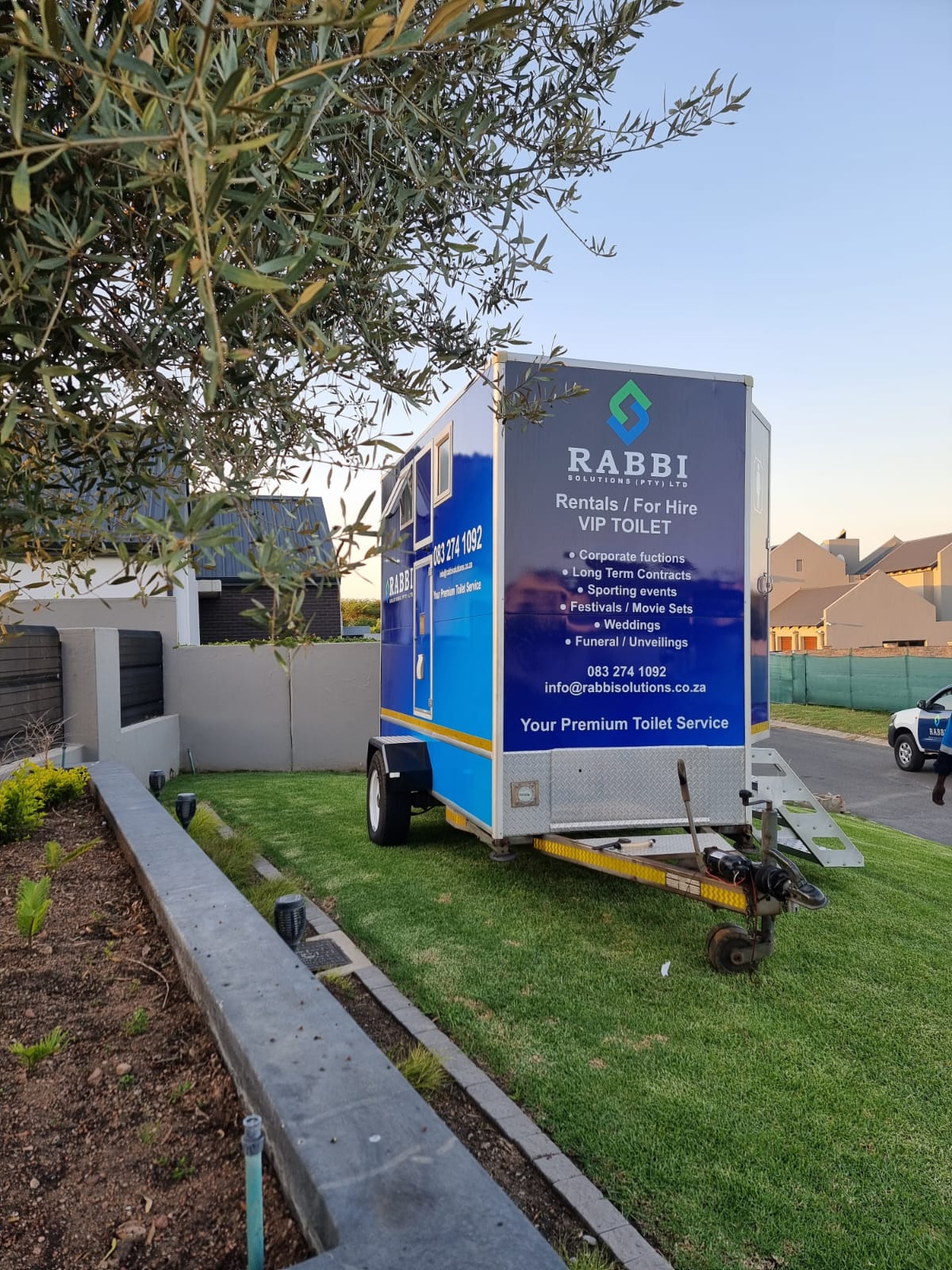 VIP Mobile Toilet for Construction Sites
