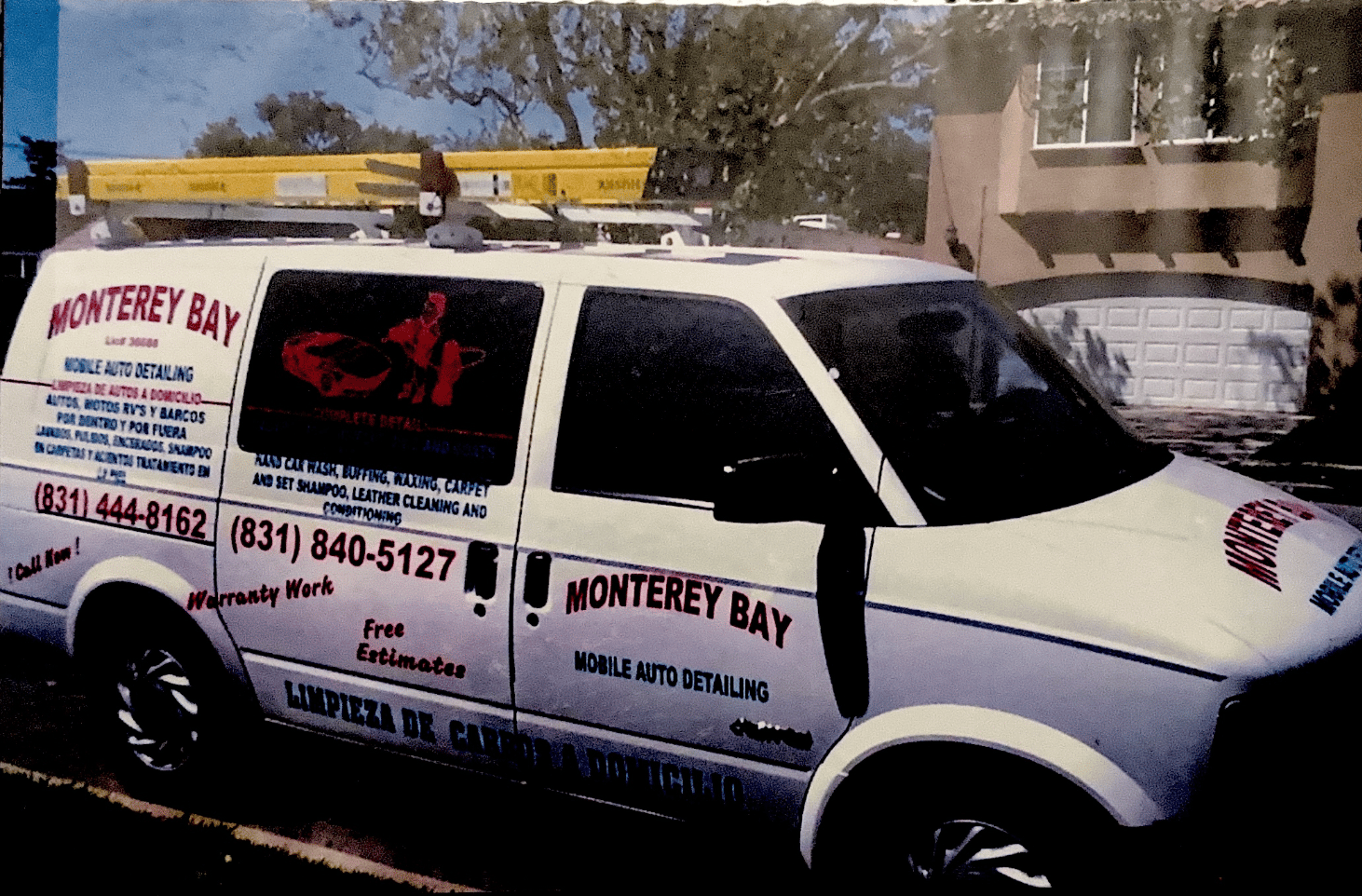 Mobile auto detailing service