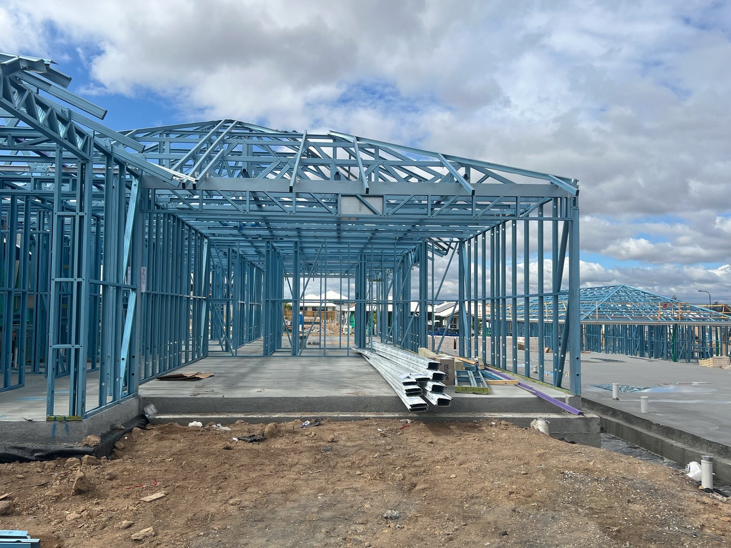 New unfinished home development of land for sale in great Brisbane Queensland Australia