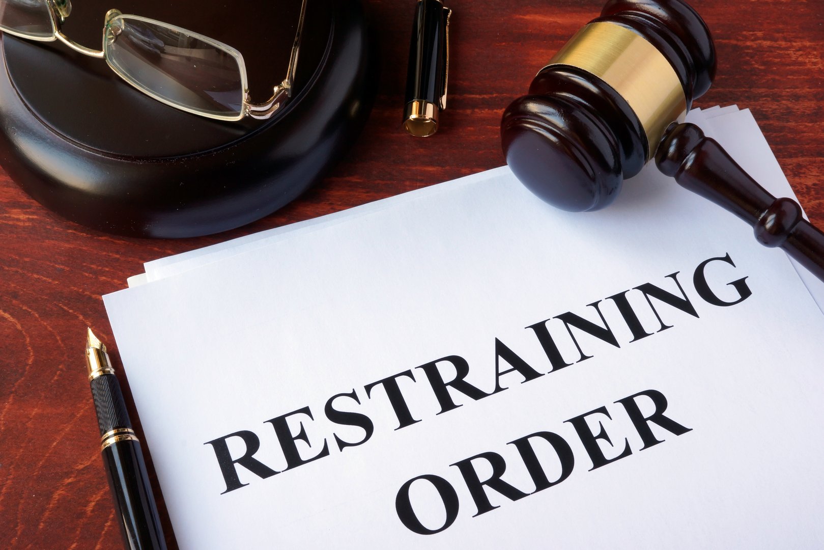 Restraining order documents