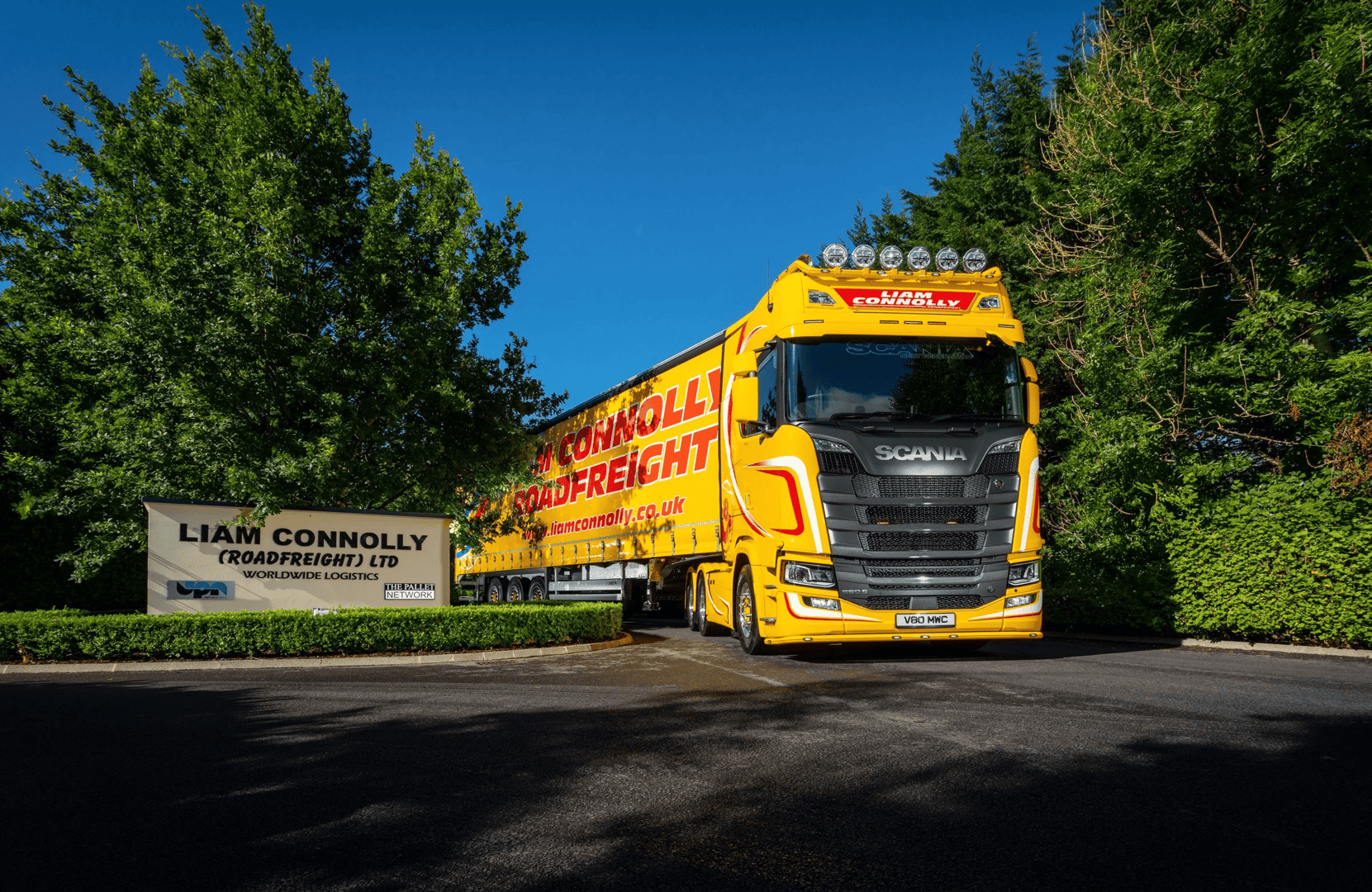 Liam Connolly fleet trucks