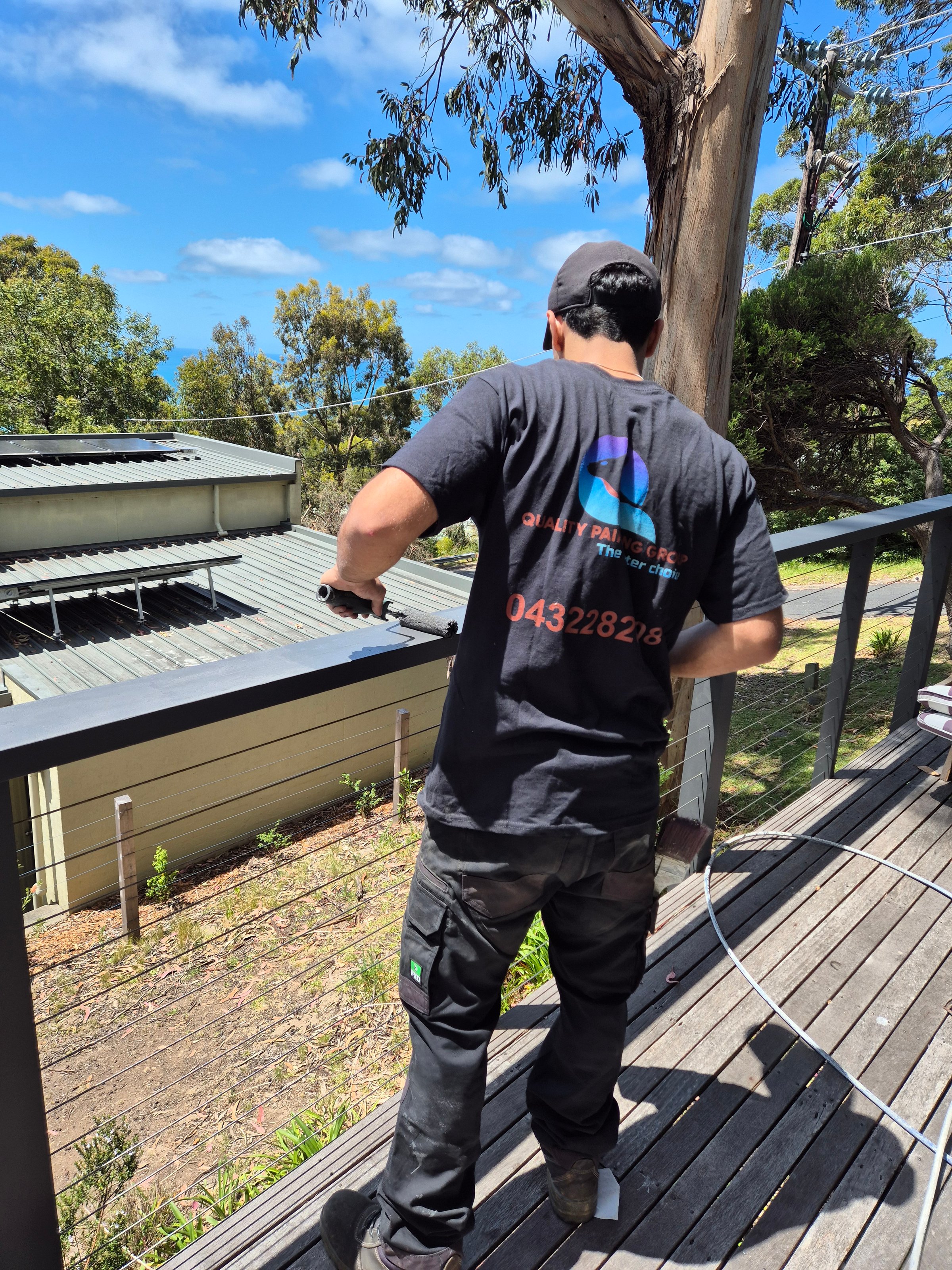 Residential painting work