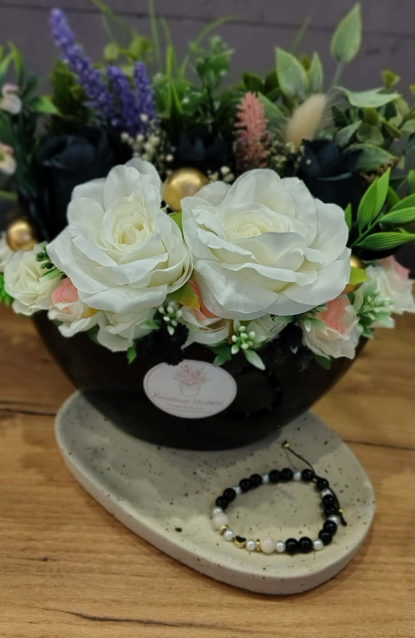 Bukiet z bransoletką