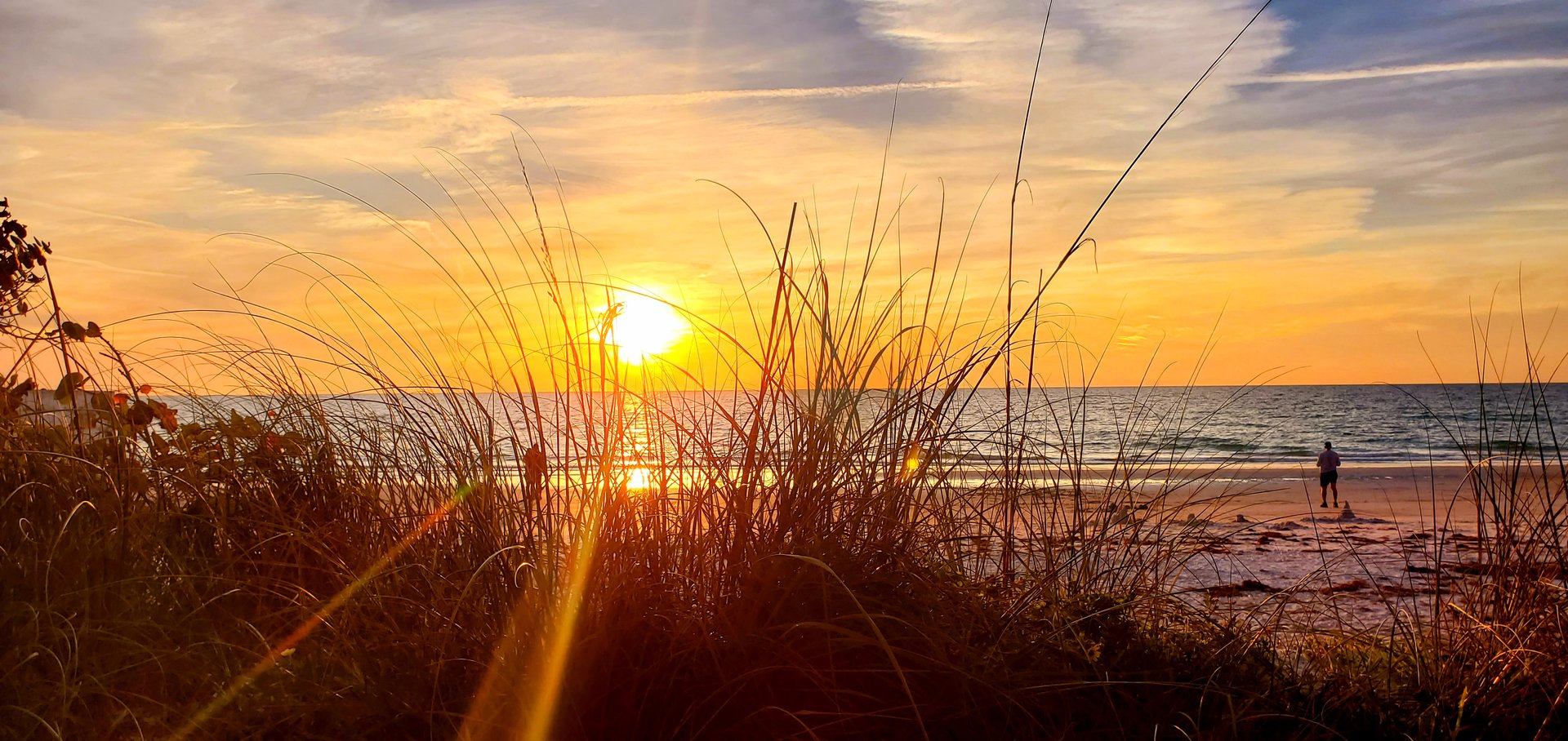 Bonita Springs Florida sunset beach