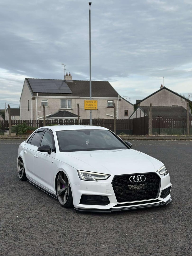 Audi B9 S-Line Front Splitter