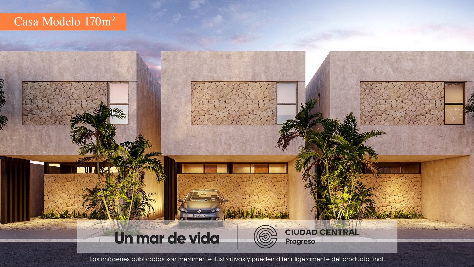 Modelo de casa de 170m²