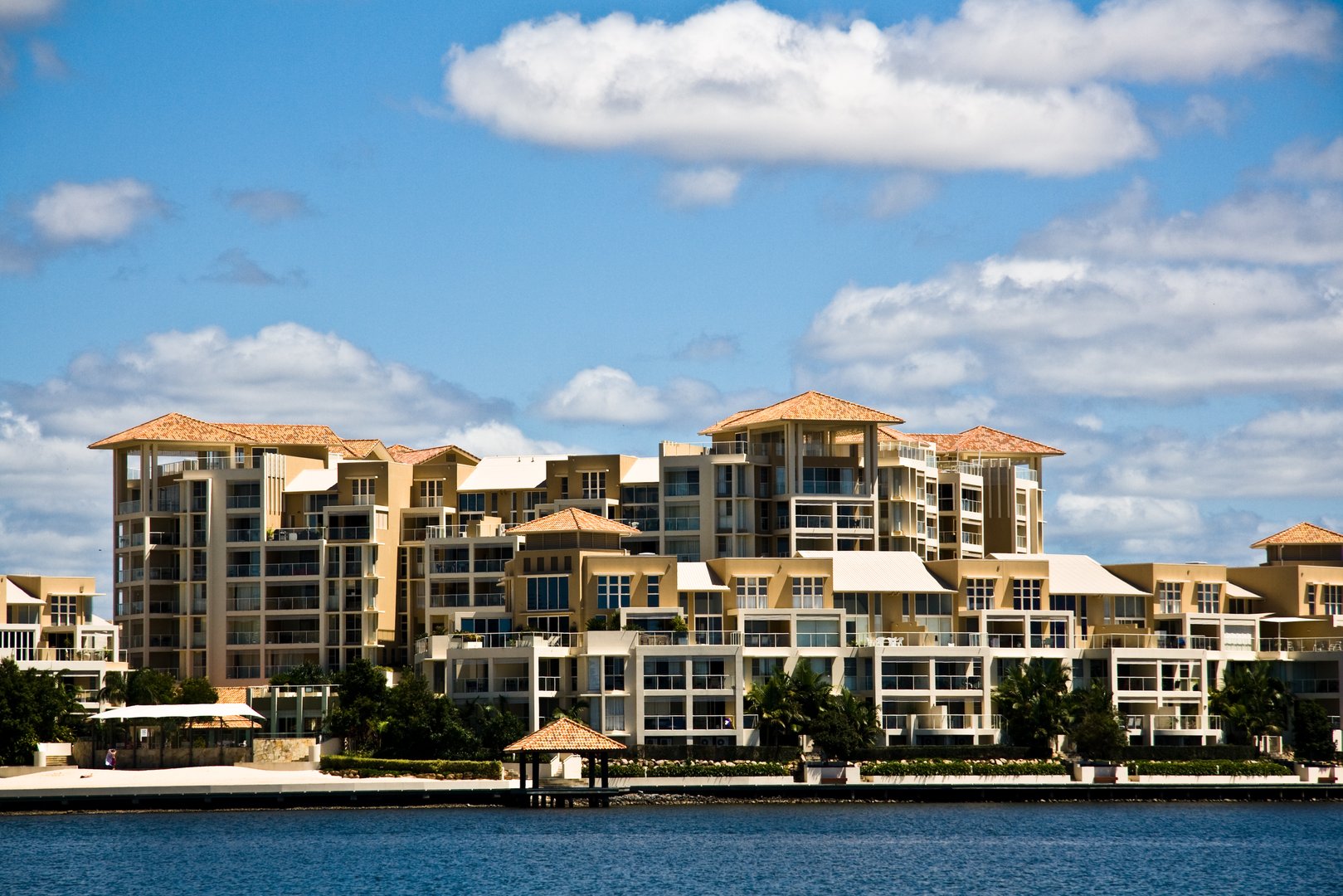 Luxury waterfront apartments on the Gold Coast, Australia