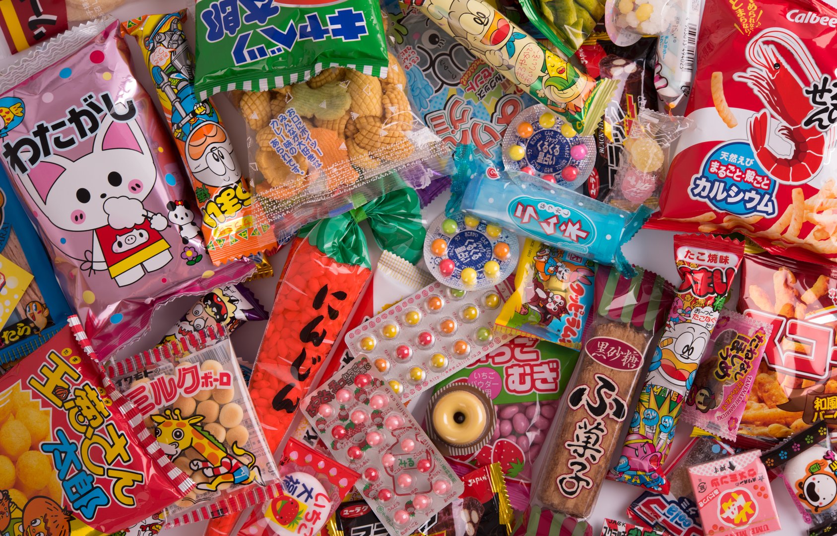 Japanese sweets and snacks