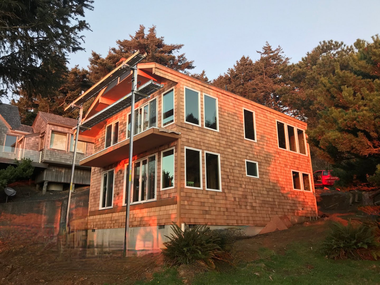 Completed construction project