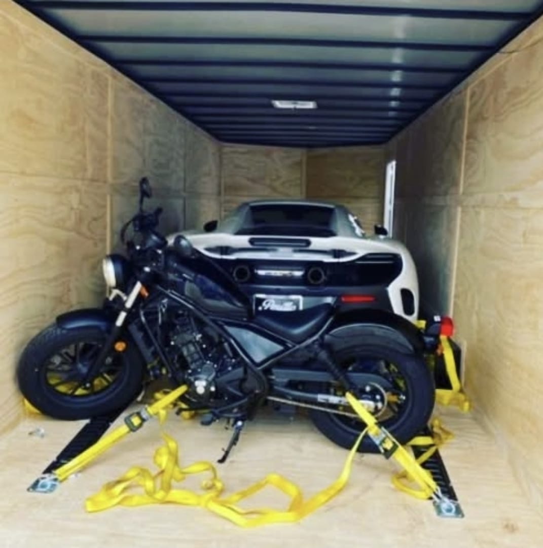 Motorcycle transport across all states