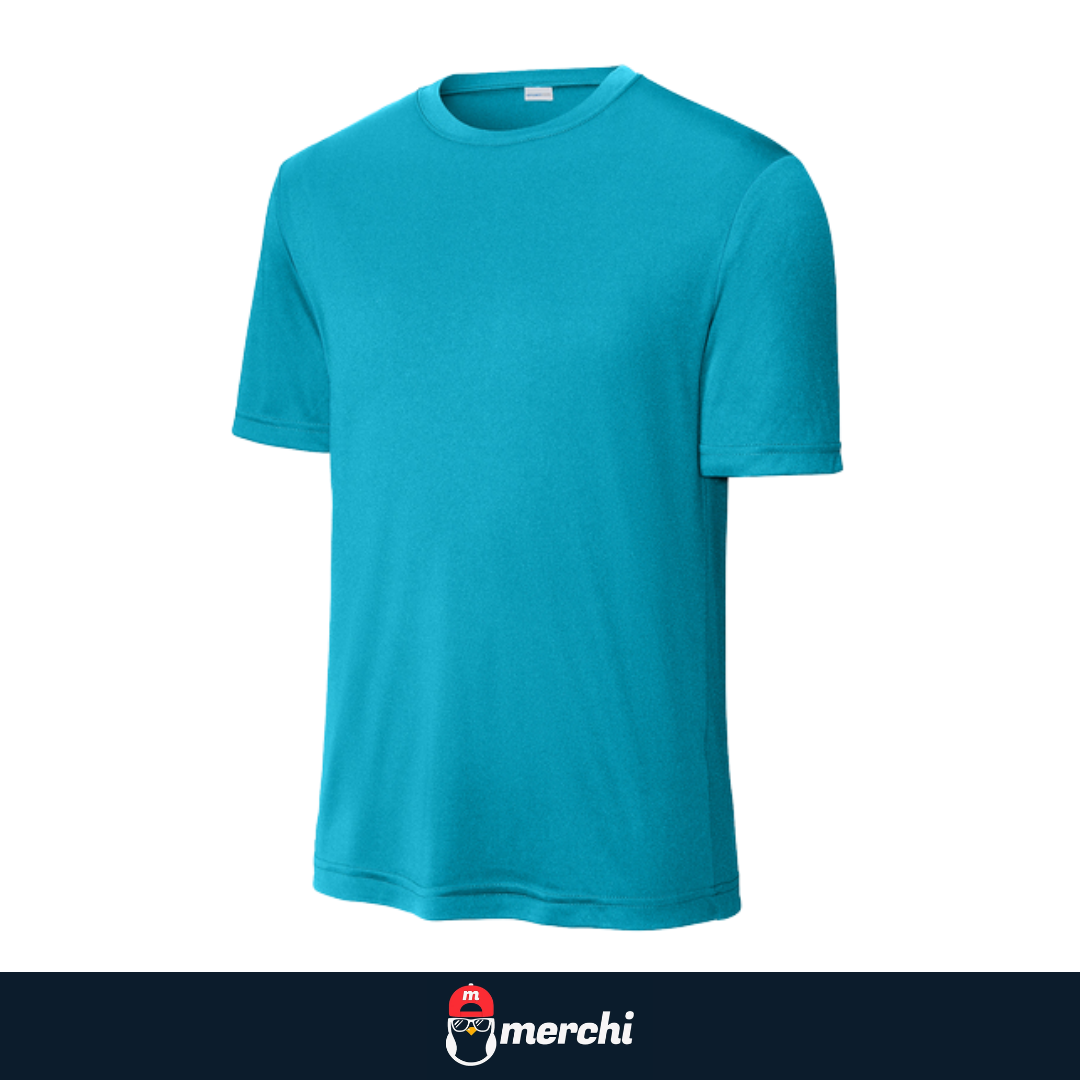 Preview of your logo on a white t-shirt