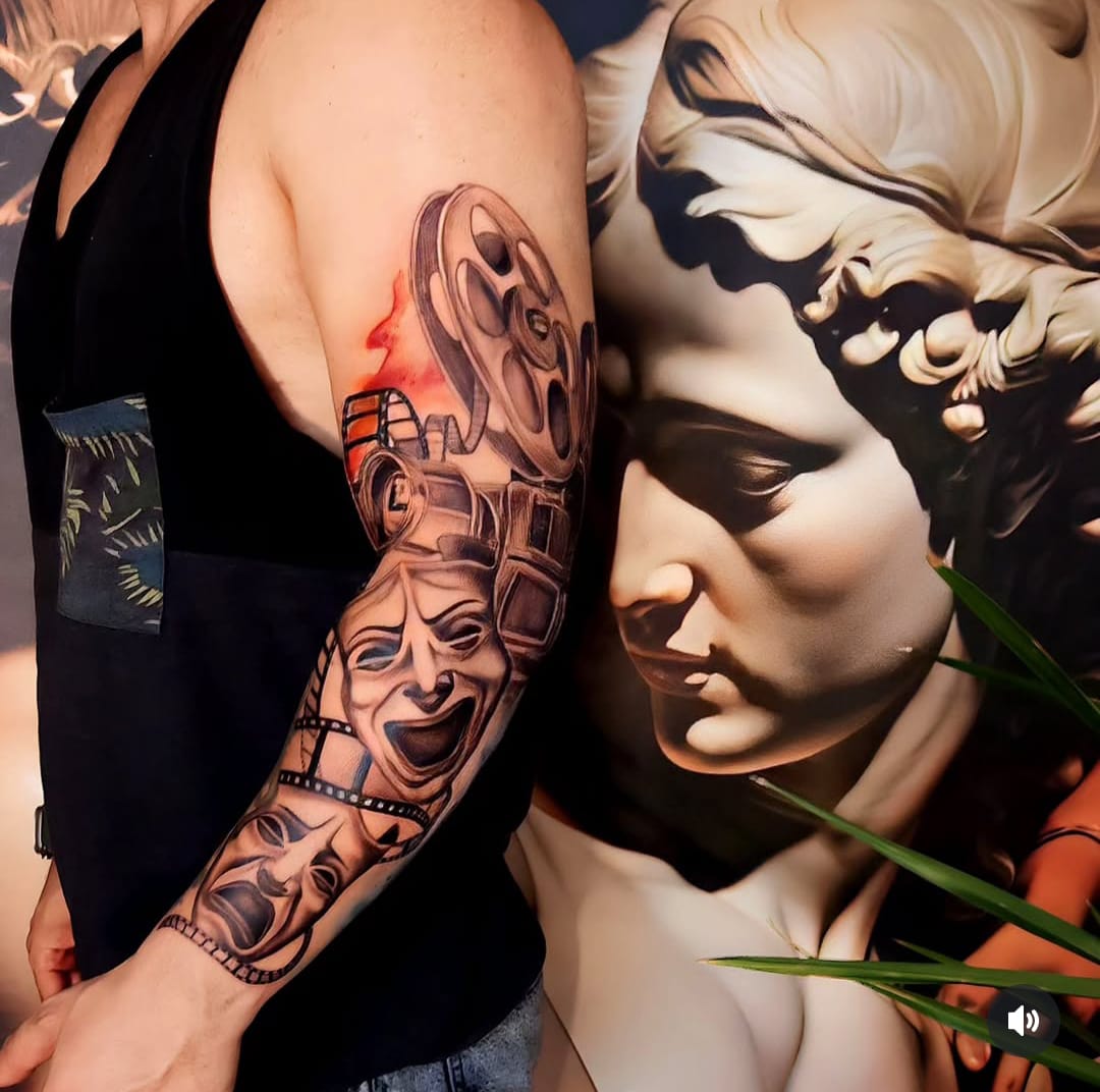 Professional tattoo artwork