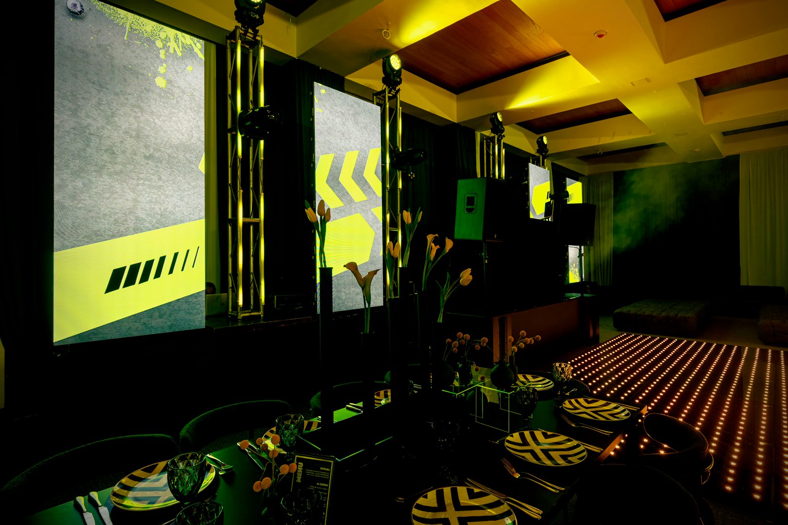 LED screen production