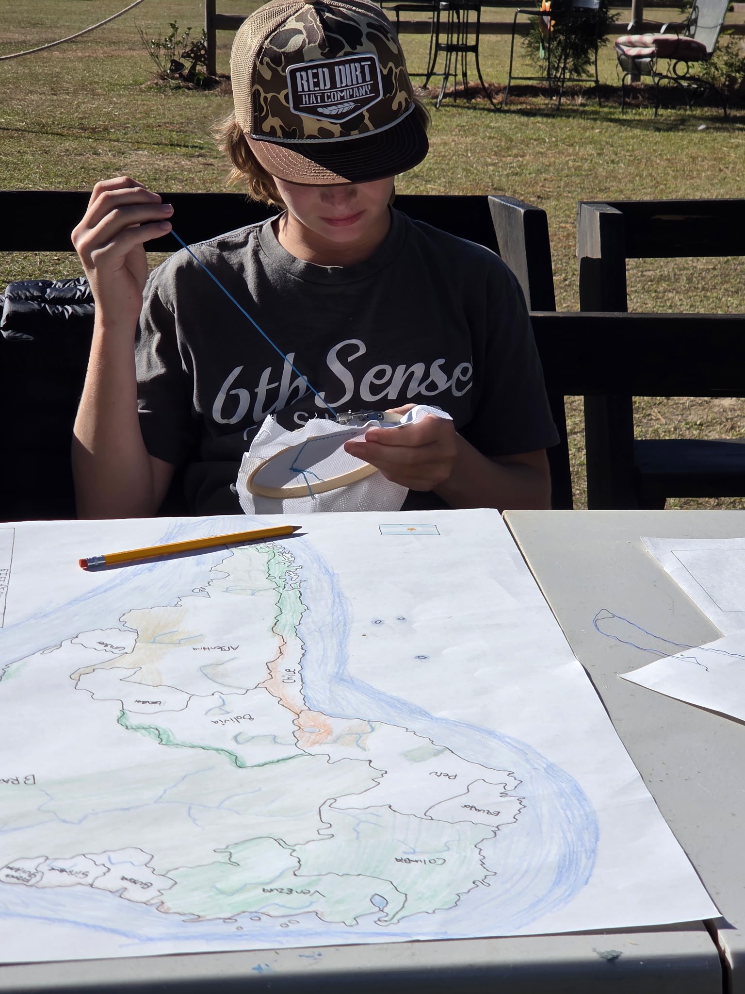 Students exploring nature at Mindful Journey Academy