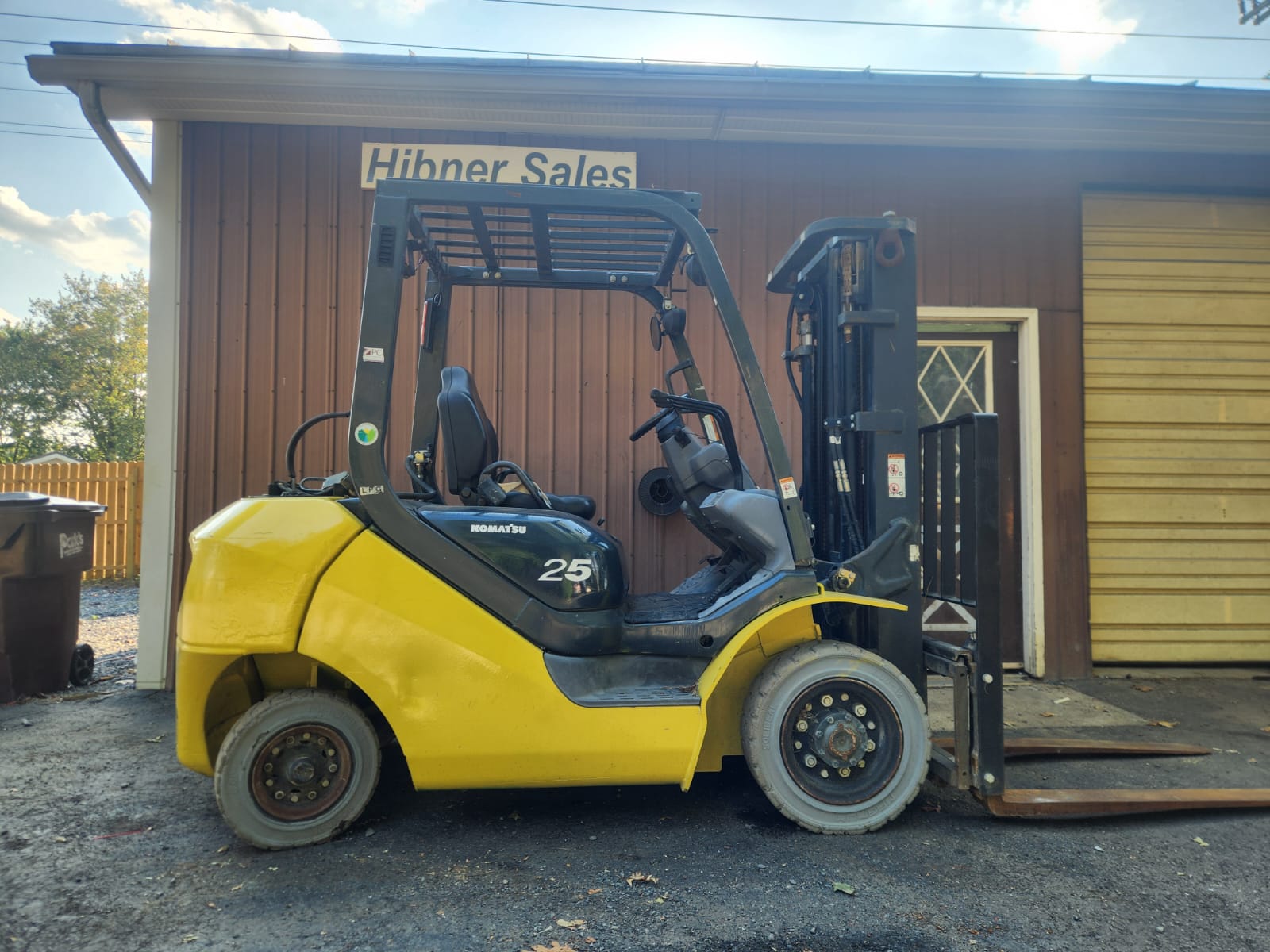 Professional forklift equipment