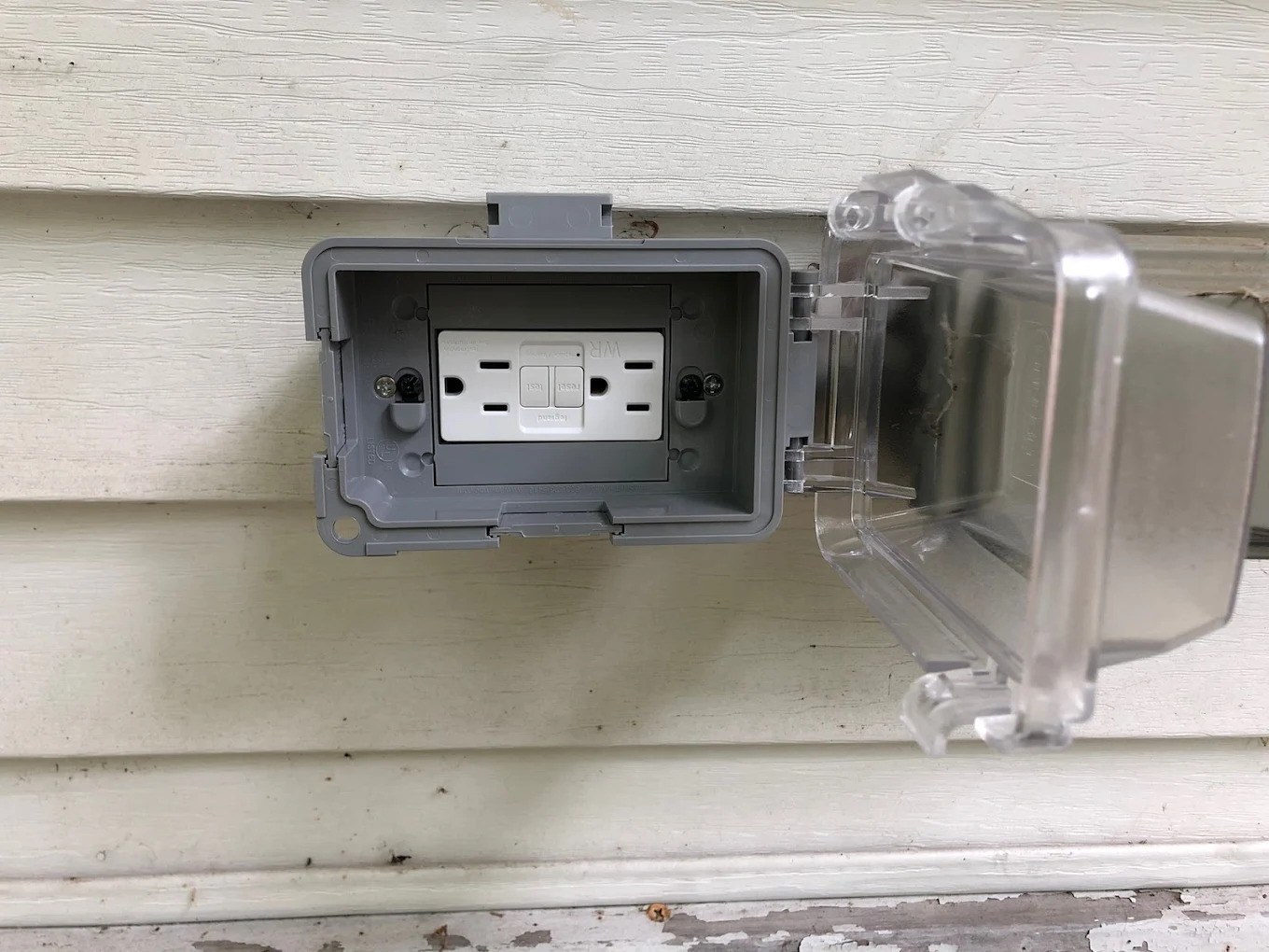 Electrical work portfolio photo