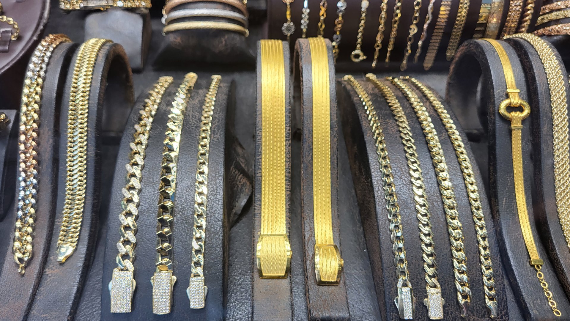 Jewelry in the store
