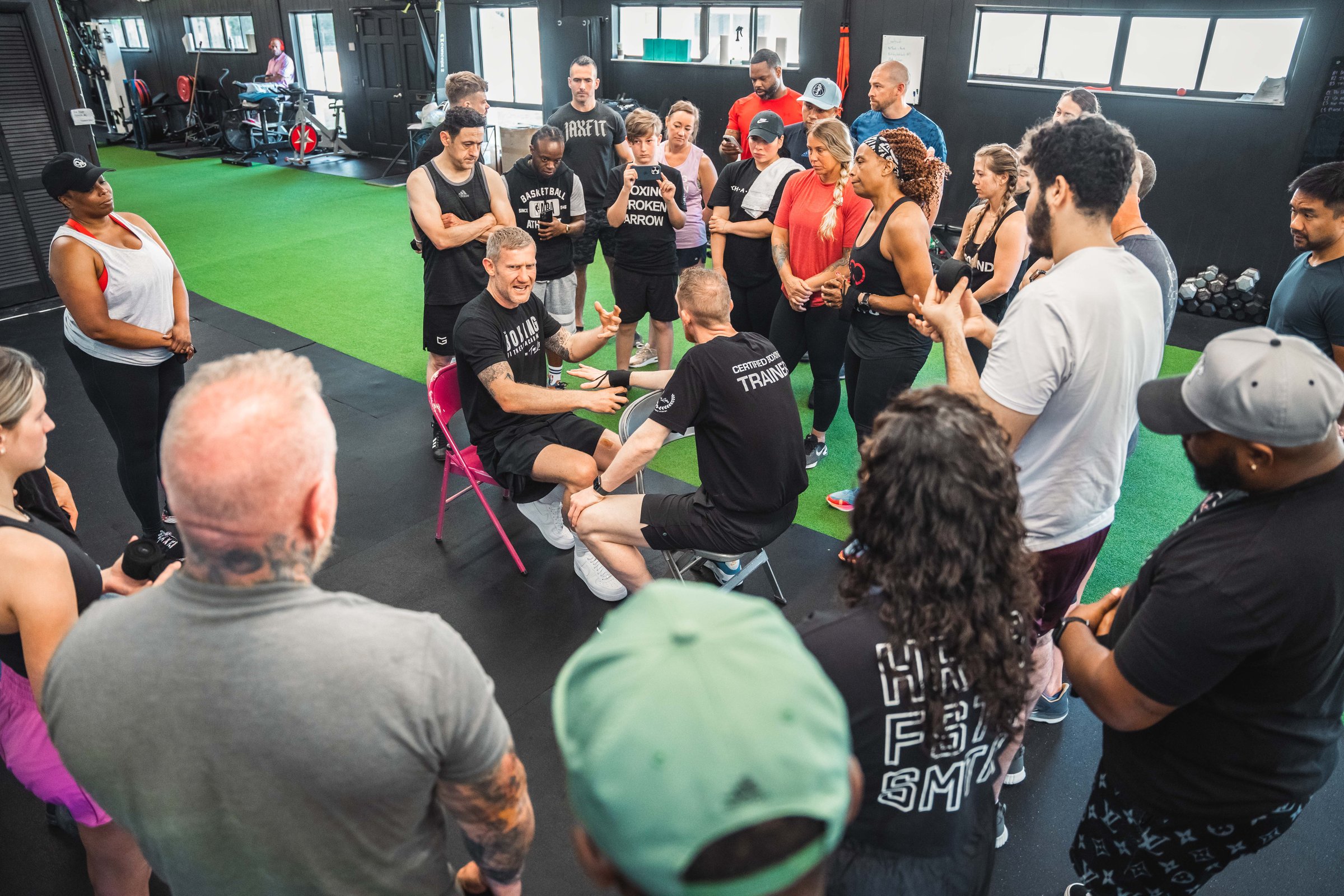 Boxing for Everybody member workout