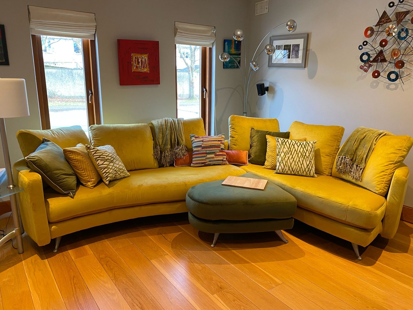 Professional reupholstery work showcasing expert craftsmanship and attention to detail