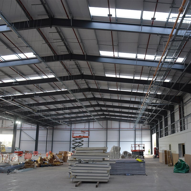 VP12a Extension construction view