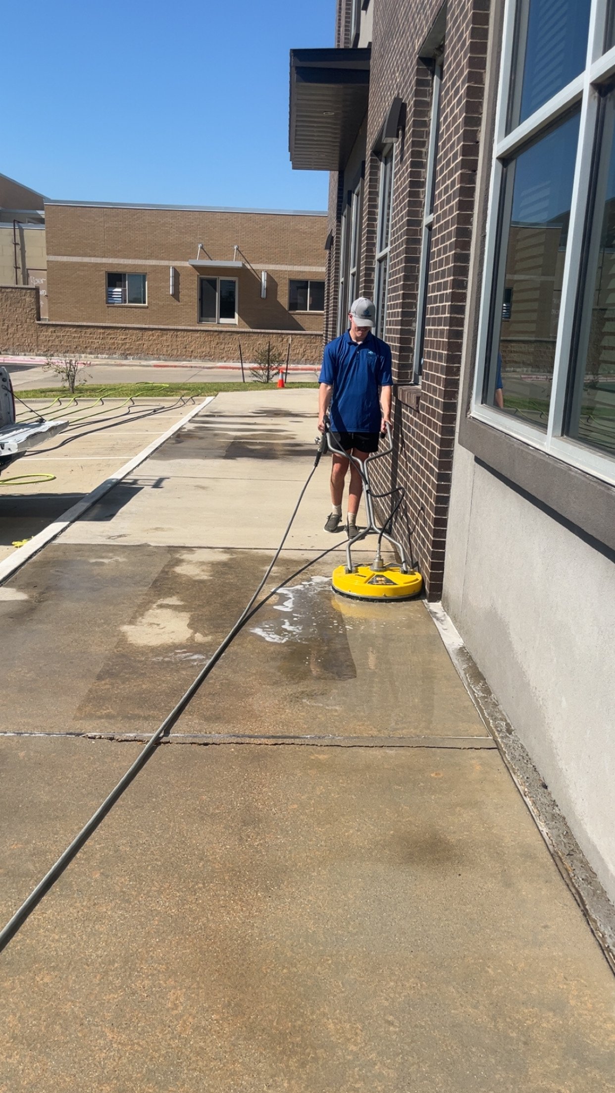 Residential pressure washing service