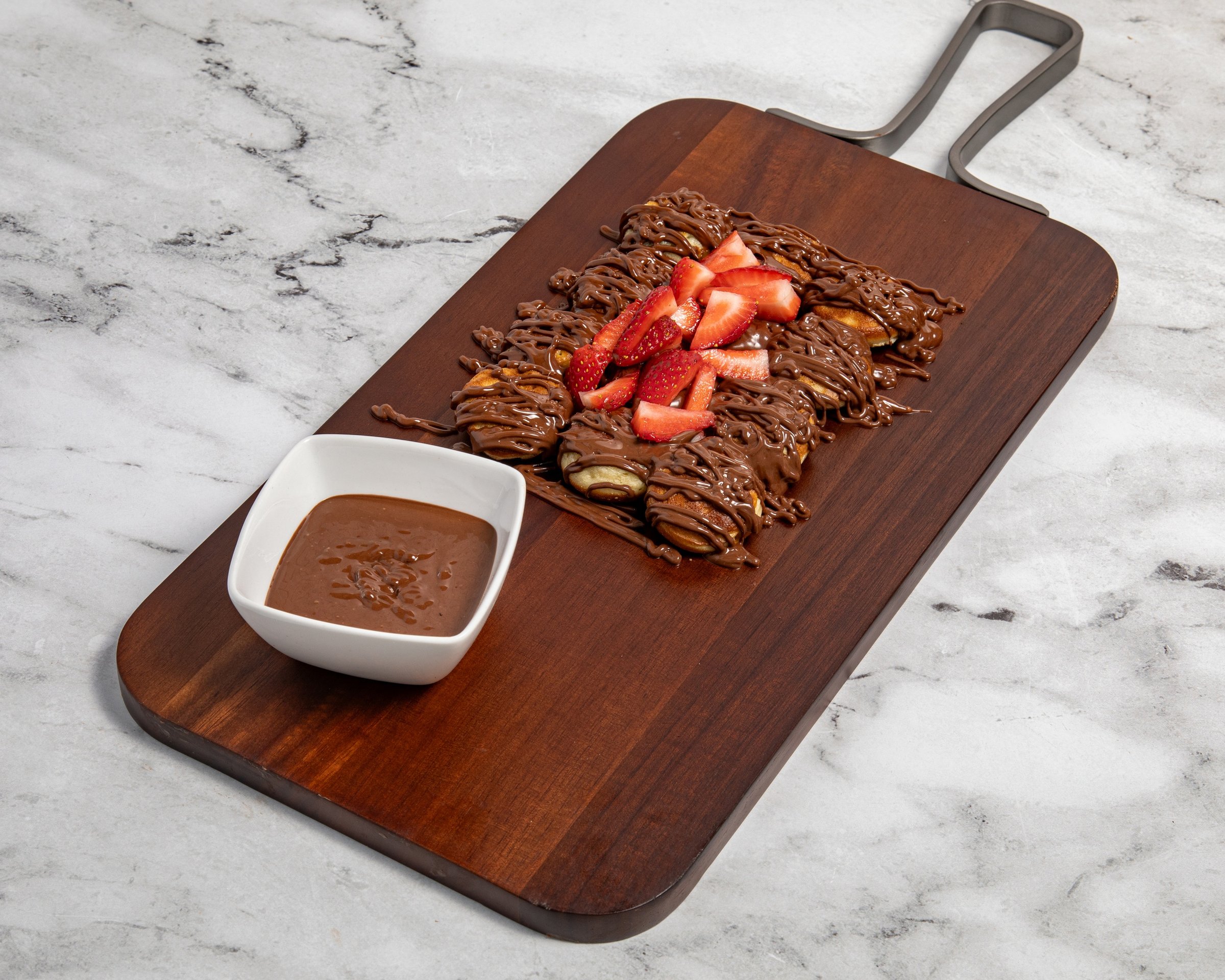 Mini Pancakes with Strawberry