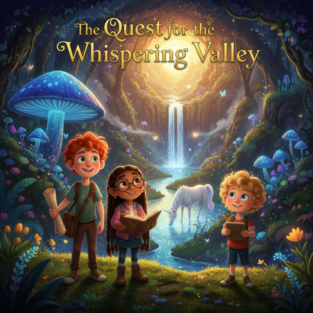 The Quest for the Whispering Valley book cover