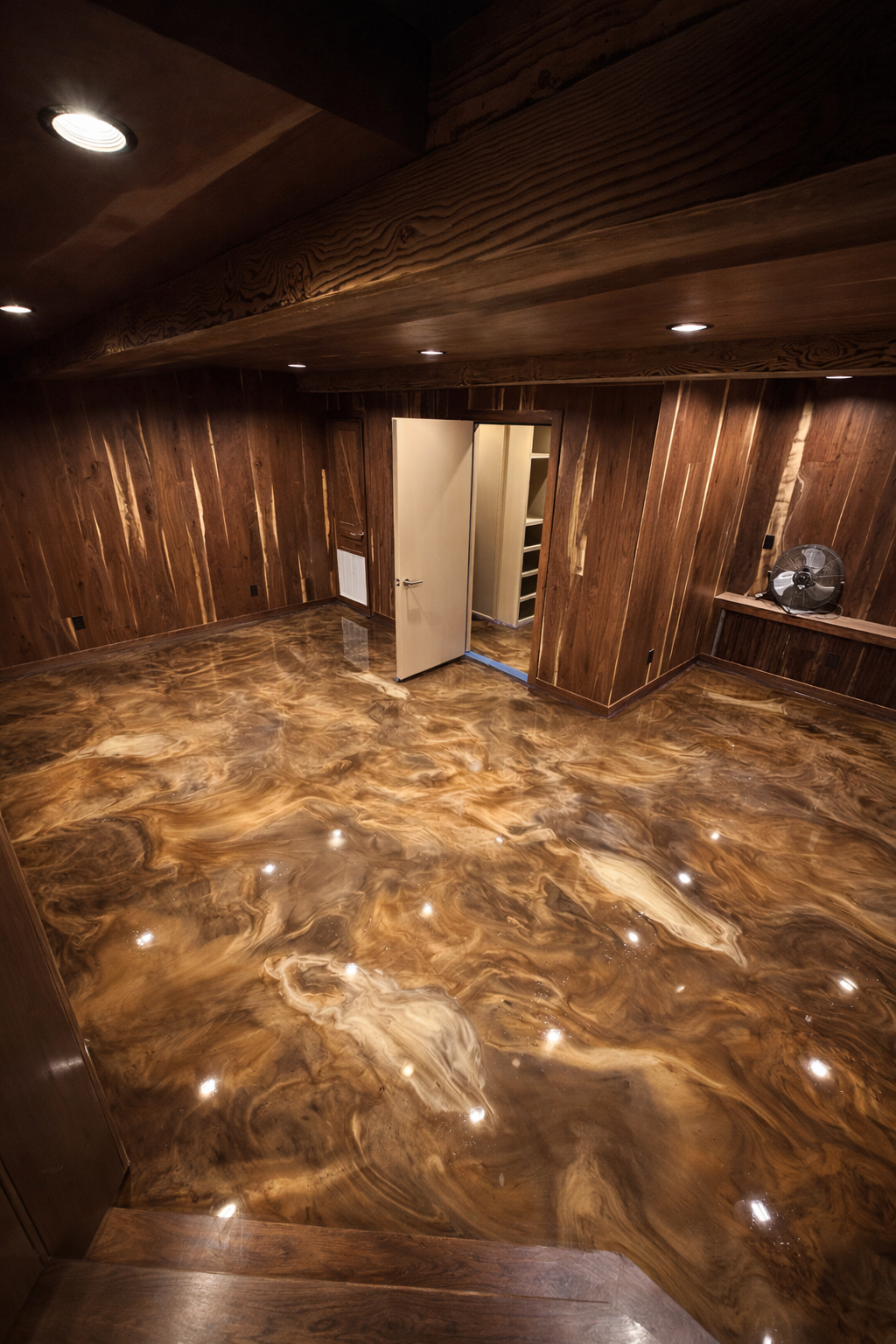 KC Epoxy Solutions completed garage floor project