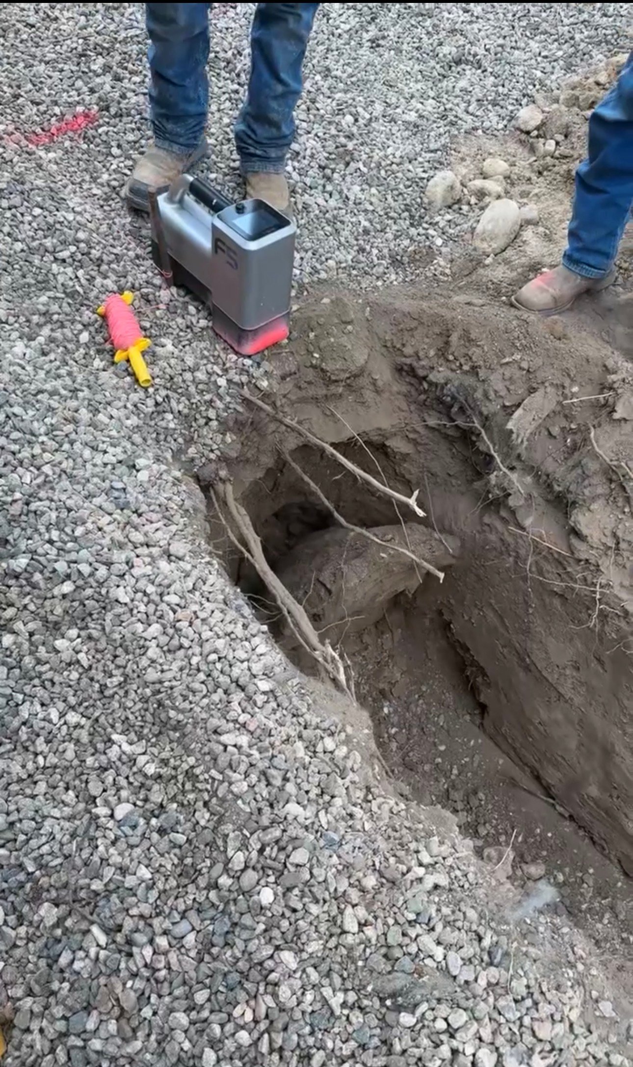 Suburban Gas Line Project directional drilling