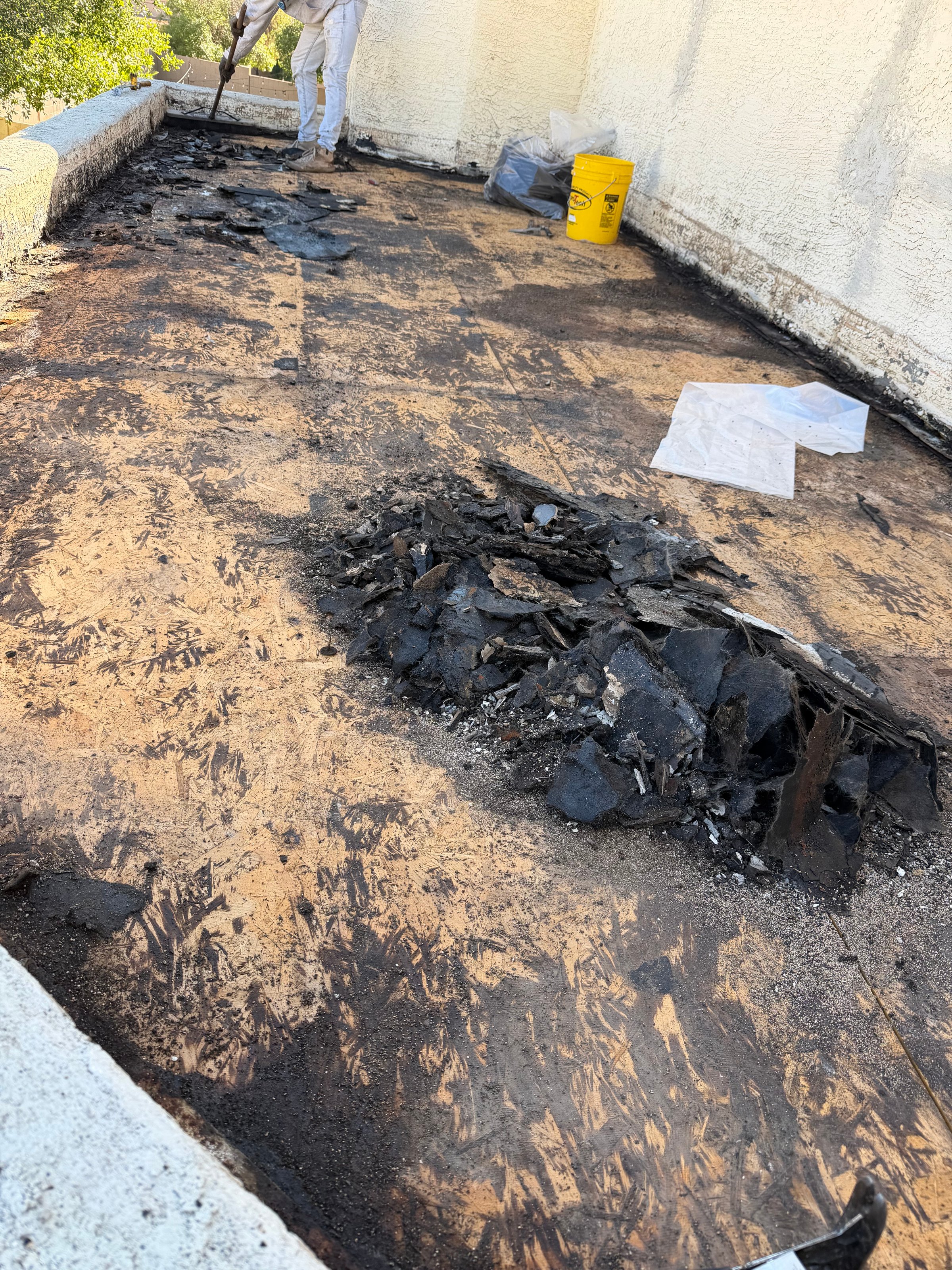 Roof repair materials and preparation