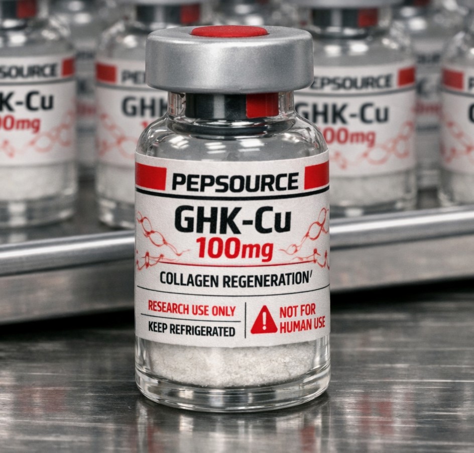 GHK-Cu peptide vial