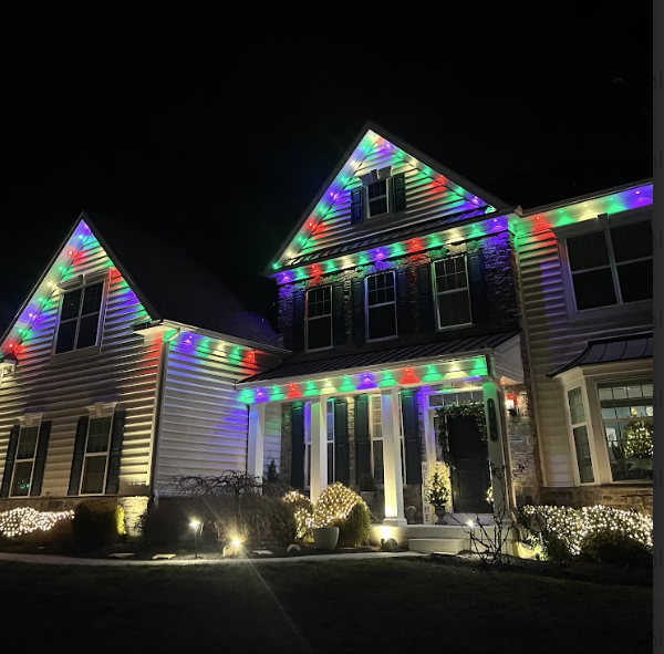 Basic Permanent Roofline Lighting