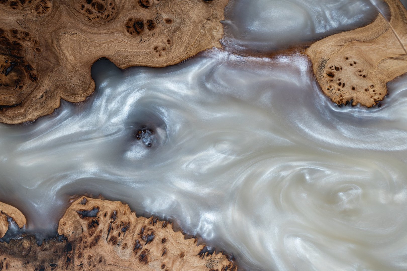 closeup of white epoxy reiain background for design purpose