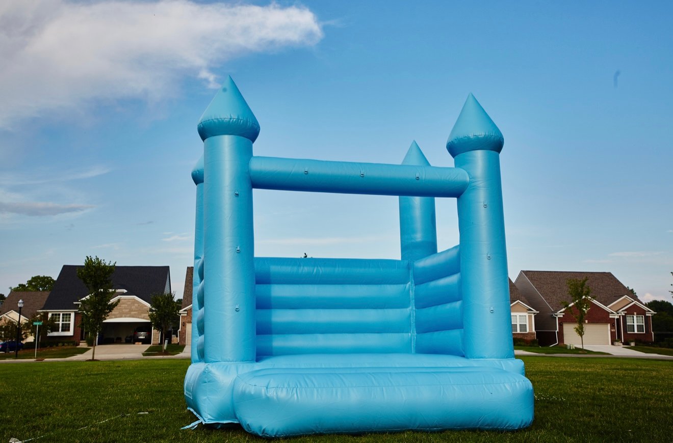 Bliss Bounce Co. event setup